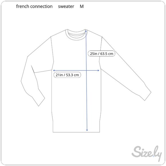 French Connection Essentials Sweater Womens Medium Fair Isle Nordic Camel Brown - Picture 9 of 9